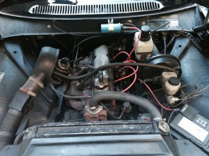 Motorraum Volvo P145 Express S